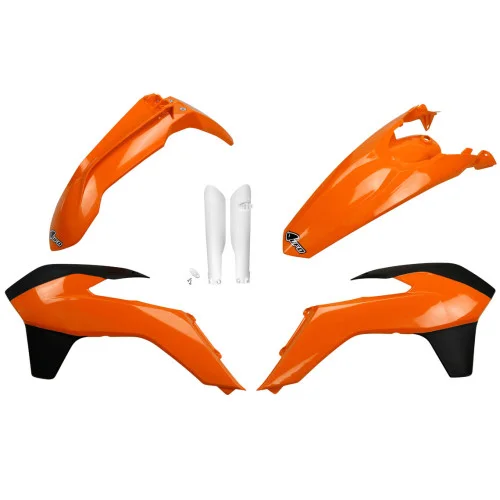 UFO Plastkit med Gaffelbensskydd Ktm 999 14 UFO Plastkit med Gaffelbensskydd Ktm 999 14