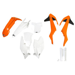 UFO Plastkit med Gaffelbensskydd Ktm 999 16