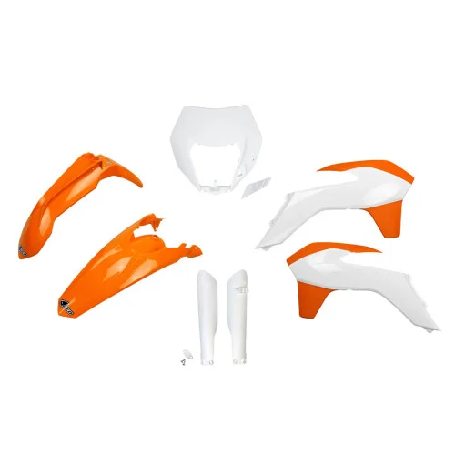 UFO Plastkit med Gaffelbensskydd Ktm 999 15 UFO Plastkit med Gaffelbensskydd Ktm 999 15