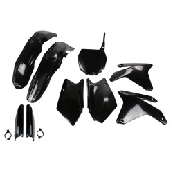 UFO Plastkit med Gaffelbensskydd Suzuki black