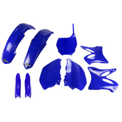 UFO Plastkit med Gaffelbensskydd Yamaha blue