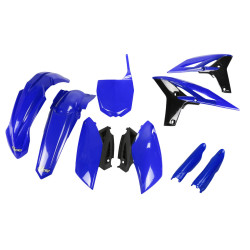 UFO Plastkit med Gaffelbensskydd Yamaha blue