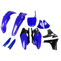 UFO Plastkit med Gaffelbensskydd Yamaha blue