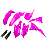 UFO Plastkit med Gaffelbensskydd Yamaha neon pink UFO Plastkit med Gaffelbensskydd Yamaha neon pink
