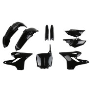 UFO Plastkit med Gaffelbensskydd Yamaha black