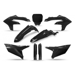 UFO Plastkit med Gaffelbensskydd Yamaha black