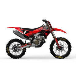 DUCATI Flame Black Dekalkit