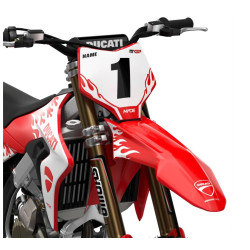DUCATI Flame White Dekalkit