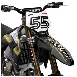 DUCATI Retro Black Dekalkit