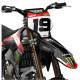 DUCATI Stocky Black Dekalkit
