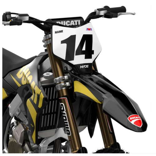 DUCATI Base Black Gold Dekalkit