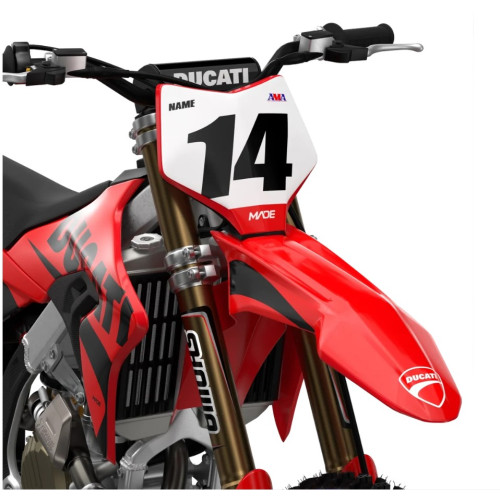 DUCATI Base Red Black Dekalkit