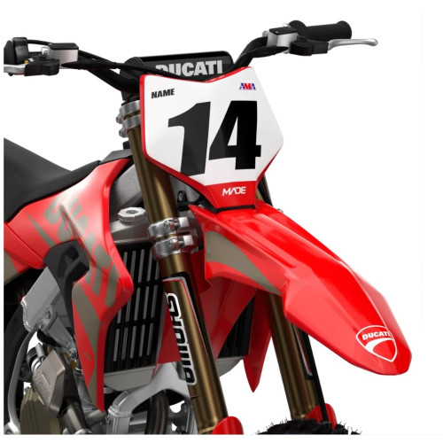 DUCATI Base Red Brown Dekalkit