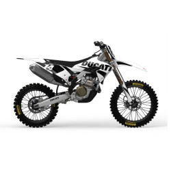 DUCATI Base White Black Dekalkit