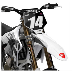 DUCATI Base White Black Dekalkit
