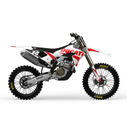 DUCATI Base White Red Dekalkit