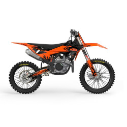 KTM Flame Black Dekalkit