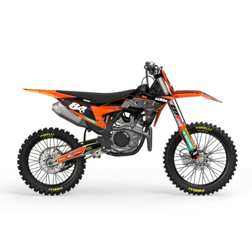 KTM Racer Black dekalkit