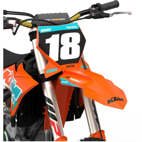 KTM Hammer V1 Turquoise Dekalkit