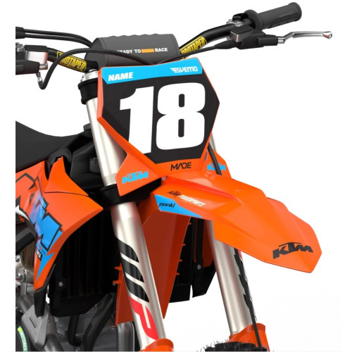 KTM Hammer V2 LightBlue Dekalkit