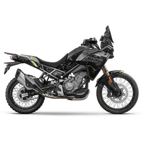 CF MOTO MT North Black Yellow Dekalkit