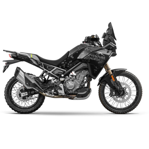 CF MOTO MT North Grey Black Dekalkit
