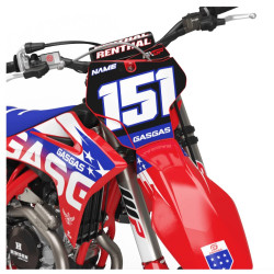 GASGAS Patriot Blue dekalkit