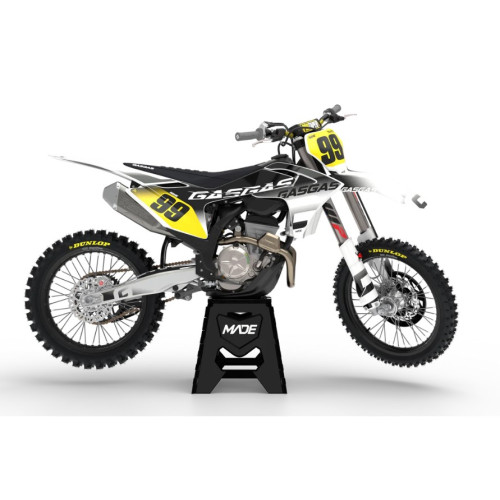 GasGas Sturdy White Komplett dekalkit