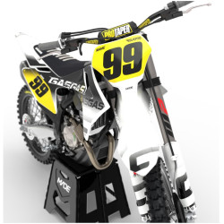 GasGas Sturdy White Komplett dekalkit