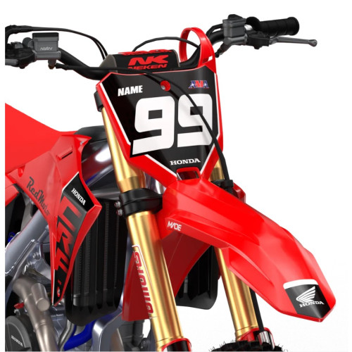 Honda River Black Komplett dekalkit