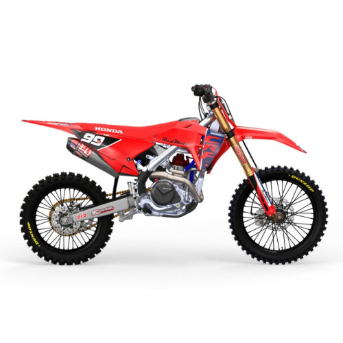 Honda River DarkBlue Komplett dekalkit