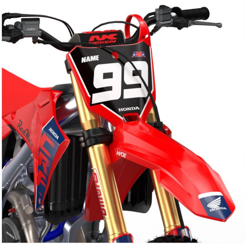 Honda River DarkBlue Komplett dekalkit