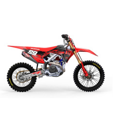 Honda Tron Black Komplett dekalkit