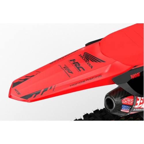 Honda Tron Black Komplett dekalkit