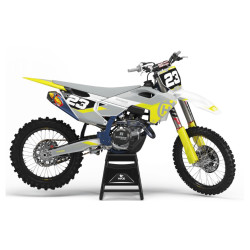 HUSQVARNA Front Grey dekalkit