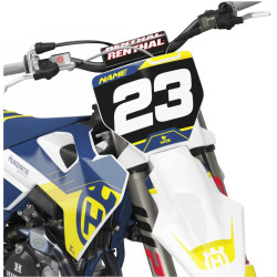 HUSQVARNA Front Blue dekalkit