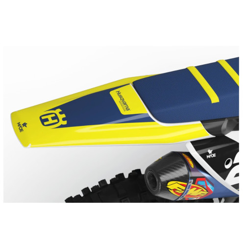 HUSQVARNA Front Blue dekalkit