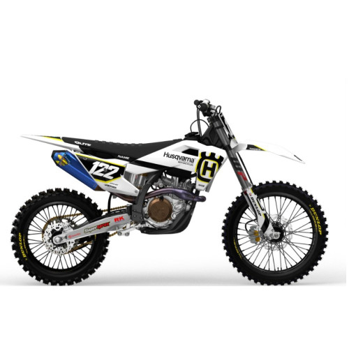 Husqvarna Ride BlackYellow Komplett dekalkit