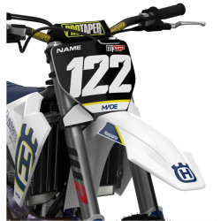 Husqvarna Ride BlueYellow Komplett dekalkit