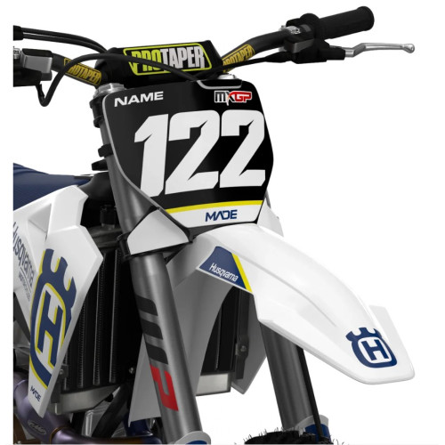 Husqvarna Ride BlueYellow Komplett dekalkit