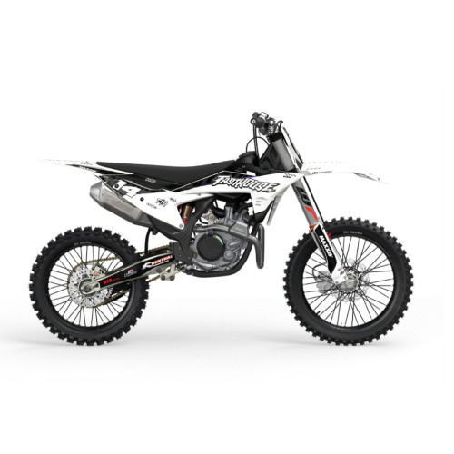 KTM Hazel White komplett dekalkit