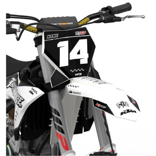 KTM Hazel White komplett dekalkit