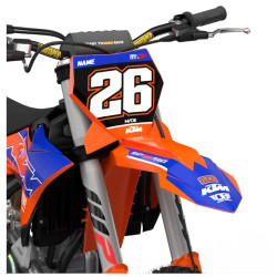 KTM Overtake Blue Komplett Dekalkit 