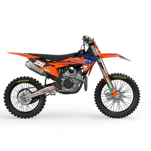 KTM Overtake DarkBlue Komplett Dekalkit 