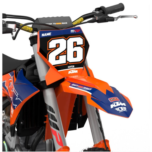 KTM Overtake DarkBlue Komplett Dekalkit 