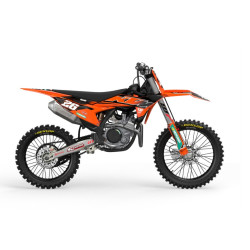 KTM Overtake Black Komplett Dekalkit 