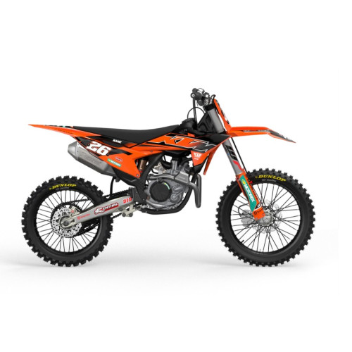KTM Overtake Black Komplett Dekalkit 