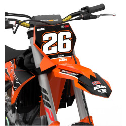 KTM Overtake Black Komplett Dekalkit 