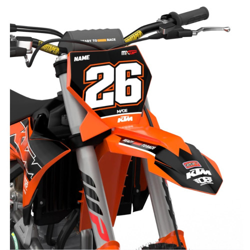 KTM Overtake Black Komplett Dekalkit 