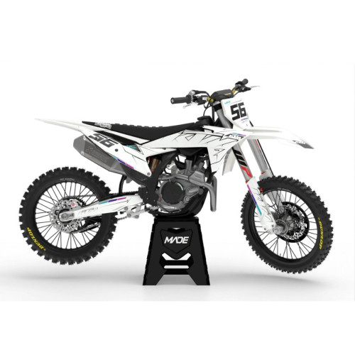 KTM Pin White dekalkit